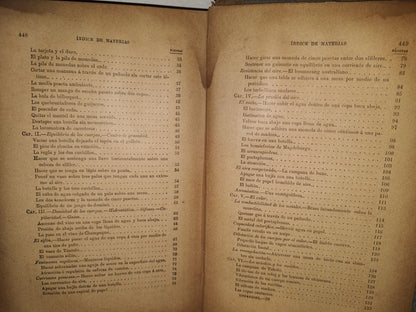 211- Las Recreaciones Científicas O La Enseñanza Por Los Juegos - Gastón Tissandier - Madrid, Librería Editorial De Bailly-Bailliere É Hijos, 1896