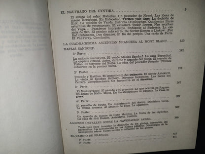 98- Obras Completas De Julio Verne. Tomo Vii - Editorial Albatros - 1958