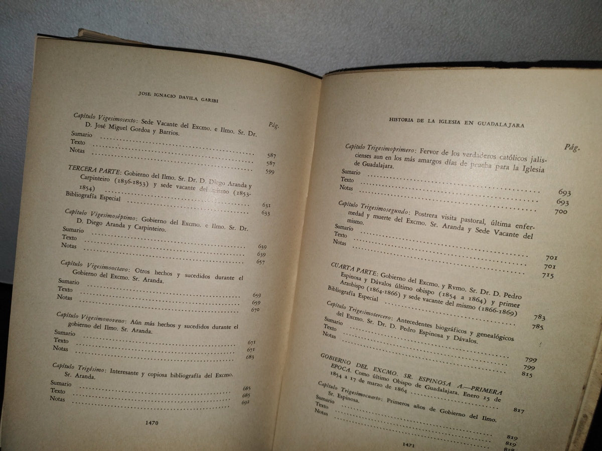 195- Apuntes Para La Historia De La Iglesia En Guadalajara. Tomo Cuarto Siglo Xix, 2 Ignacio Dávila Garibi, Primera Edición 1966