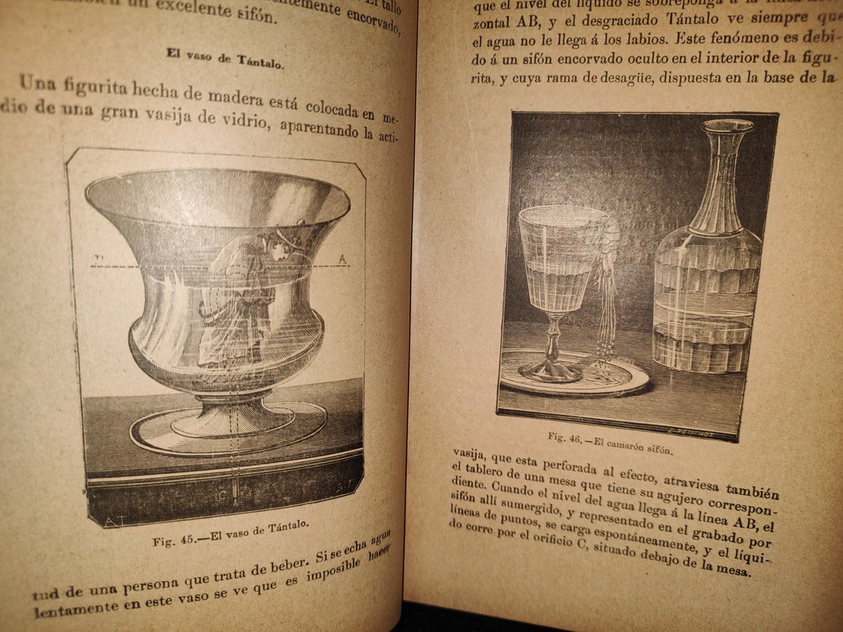 211- Las Recreaciones Científicas O La Enseñanza Por Los Juegos - Gastón Tissandier - Madrid, Librería Editorial De Bailly-Bailliere É Hijos, 1896