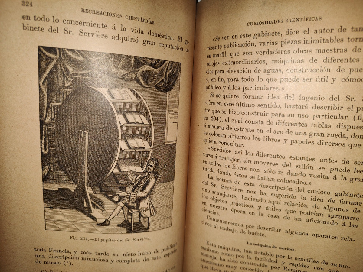 211- Las Recreaciones Científicas O La Enseñanza Por Los Juegos - Gastón Tissandier - Madrid, Librería Editorial De Bailly-Bailliere É Hijos, 1896