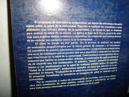 18- Salud De La Comunidad. Conceptos Y Evaluación - Effie Hanchett