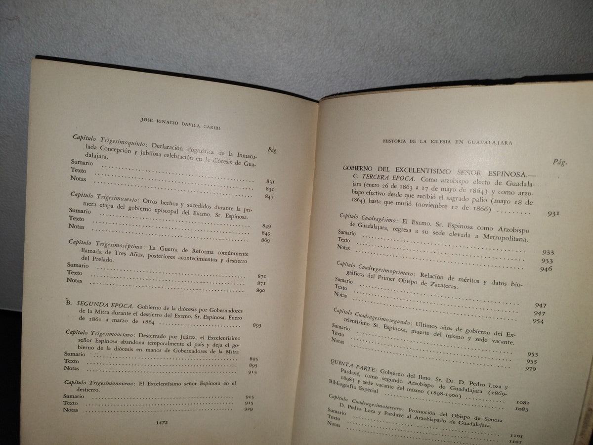195- Apuntes Para La Historia De La Iglesia En Guadalajara. Tomo Cuarto Siglo Xix, 2 Ignacio Dávila Garibi, Primera Edición 1966