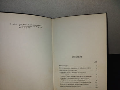 197- Conversaciones Con Mons. Escrivá De Balaguer. Ediciones Rialp, Mexicana, S. A. - México 1968