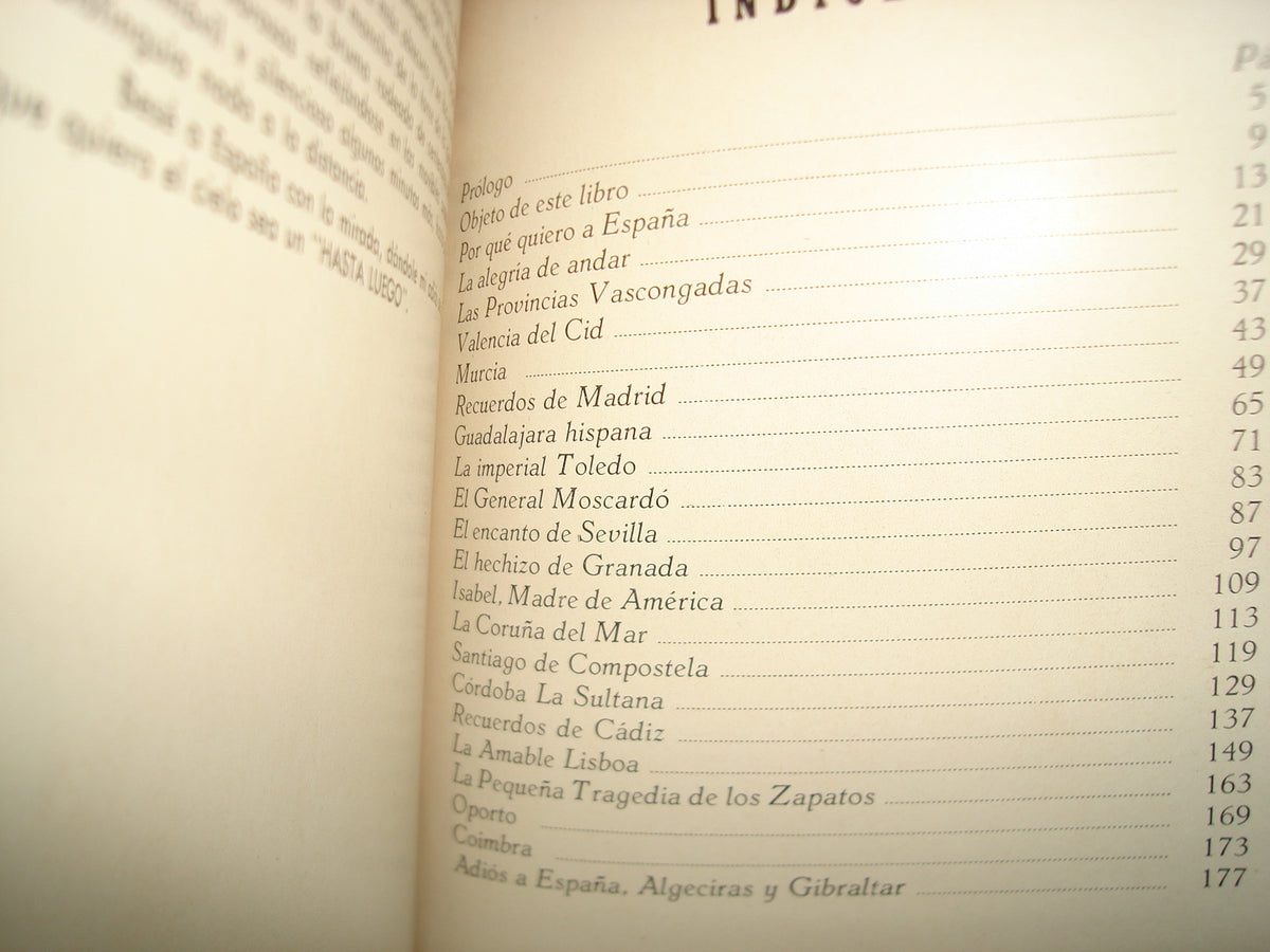 163- Impresiones De Viaje De Un Mexicano. Bajo El Cielo De España Por Tierras De Portugal - Manuel Pérez Vargas - 1a. Ed. 1957, Firmado