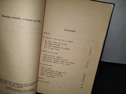 57- Los Ovnis Y La Arqueología De México - Pedro Ferriz Y Christian Siruguet - Primera Edición 1978