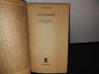 128- Alemán. Das Totenschiff - B. Traven - 1963