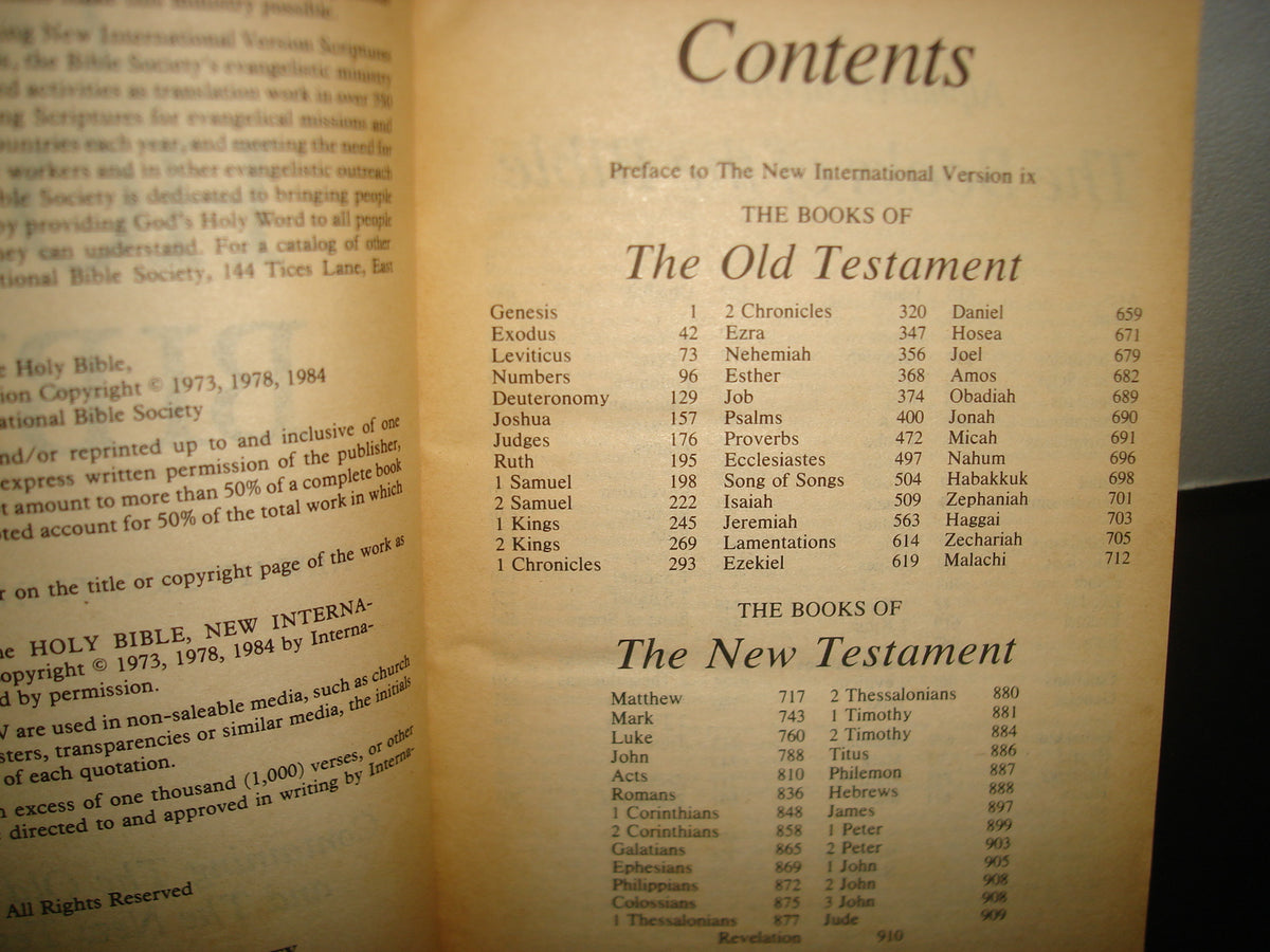 168- God'S Word. The Holy Bible. The New International Version - 1984