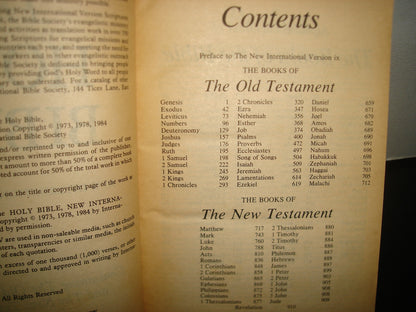 168- God'S Word. The Holy Bible. The New International Version - 1984