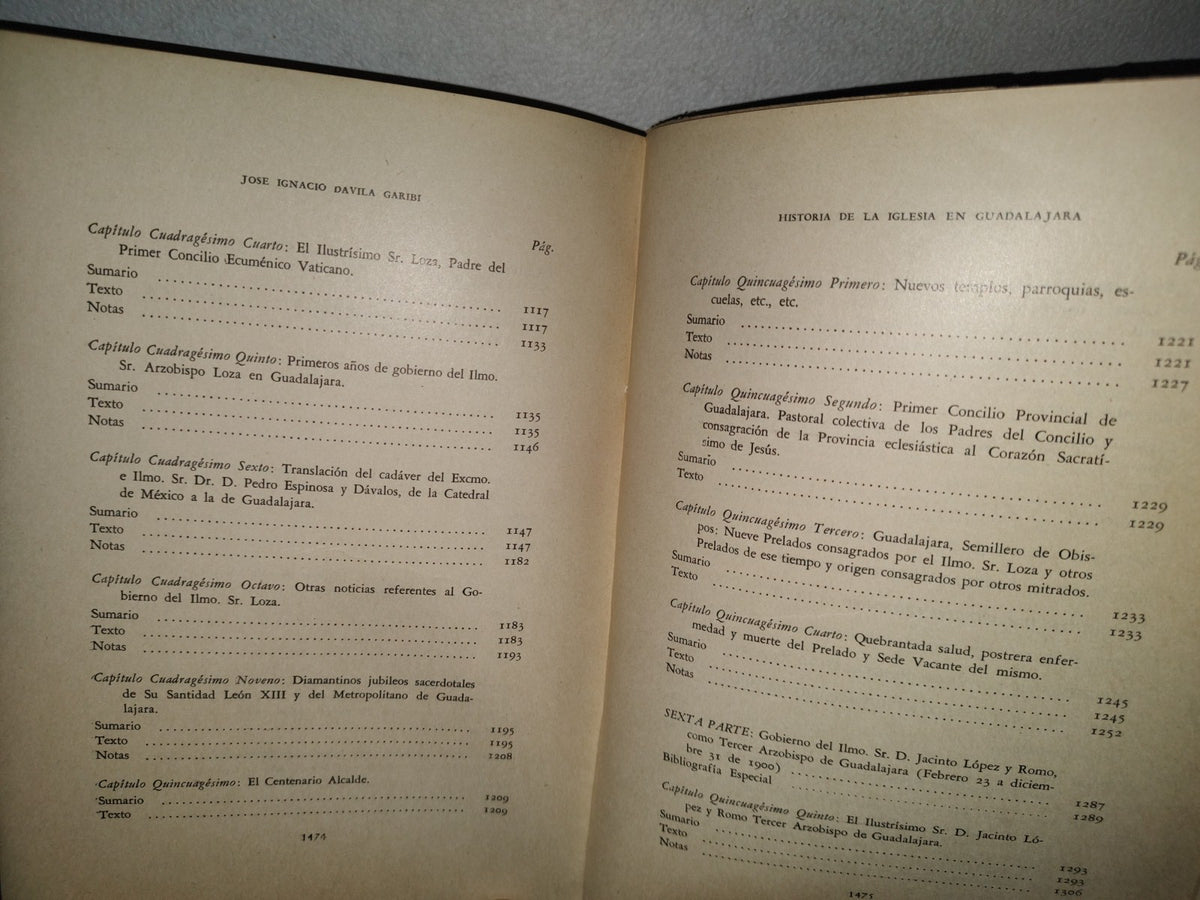 195- Apuntes Para La Historia De La Iglesia En Guadalajara. Tomo Cuarto Siglo Xix, 2 Ignacio Dávila Garibi, Primera Edición 1966