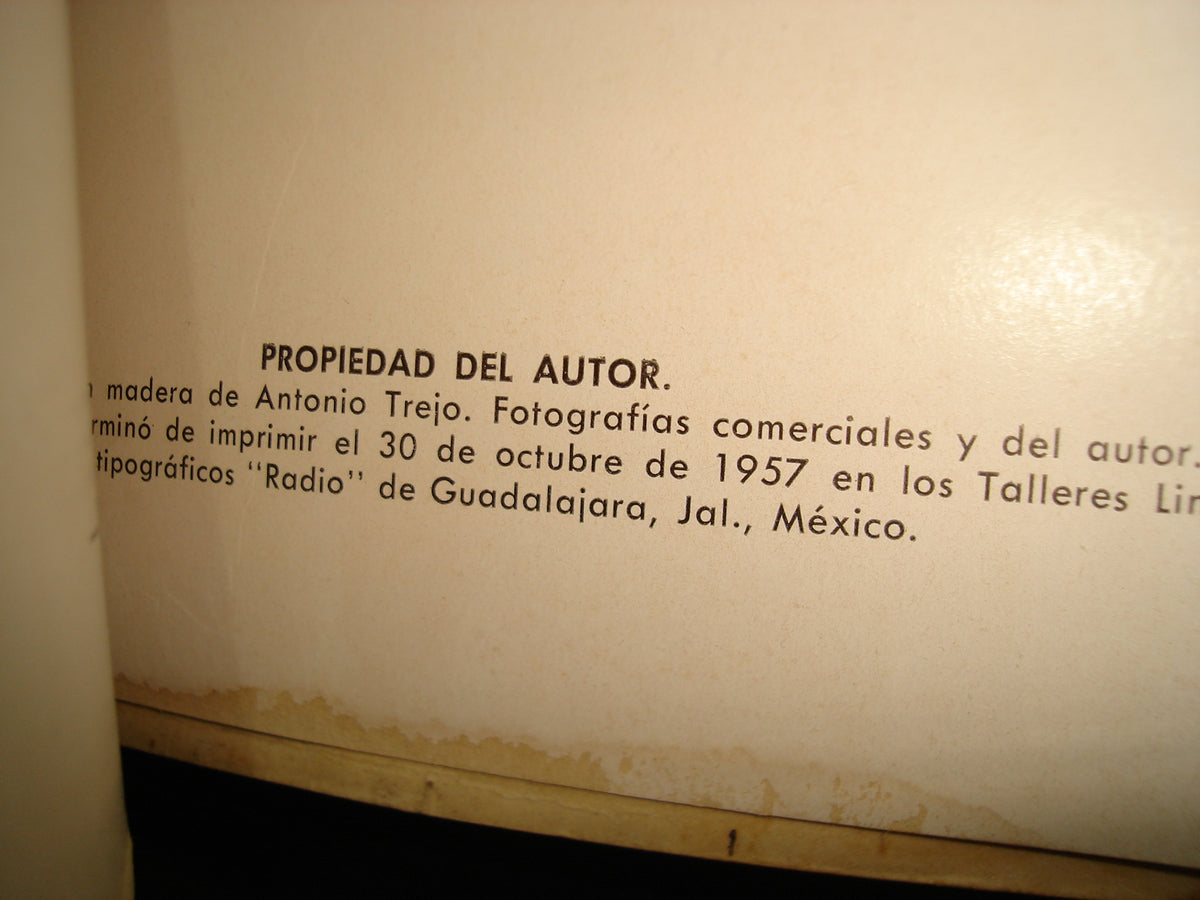 163- Impresiones De Viaje De Un Mexicano. Bajo El Cielo De España Por Tierras De Portugal - Manuel Pérez Vargas - 1a. Ed. 1957, Firmado