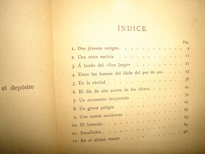 171- Los Náufragos. Relación Escrita Para Los Jóvenes - José Spillmann - 1921