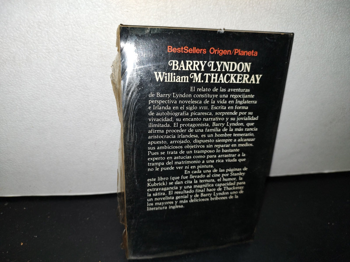 54- Barry Lyndon - William M. Thackeray. Bestsellers Origen/Planeta - 80'S