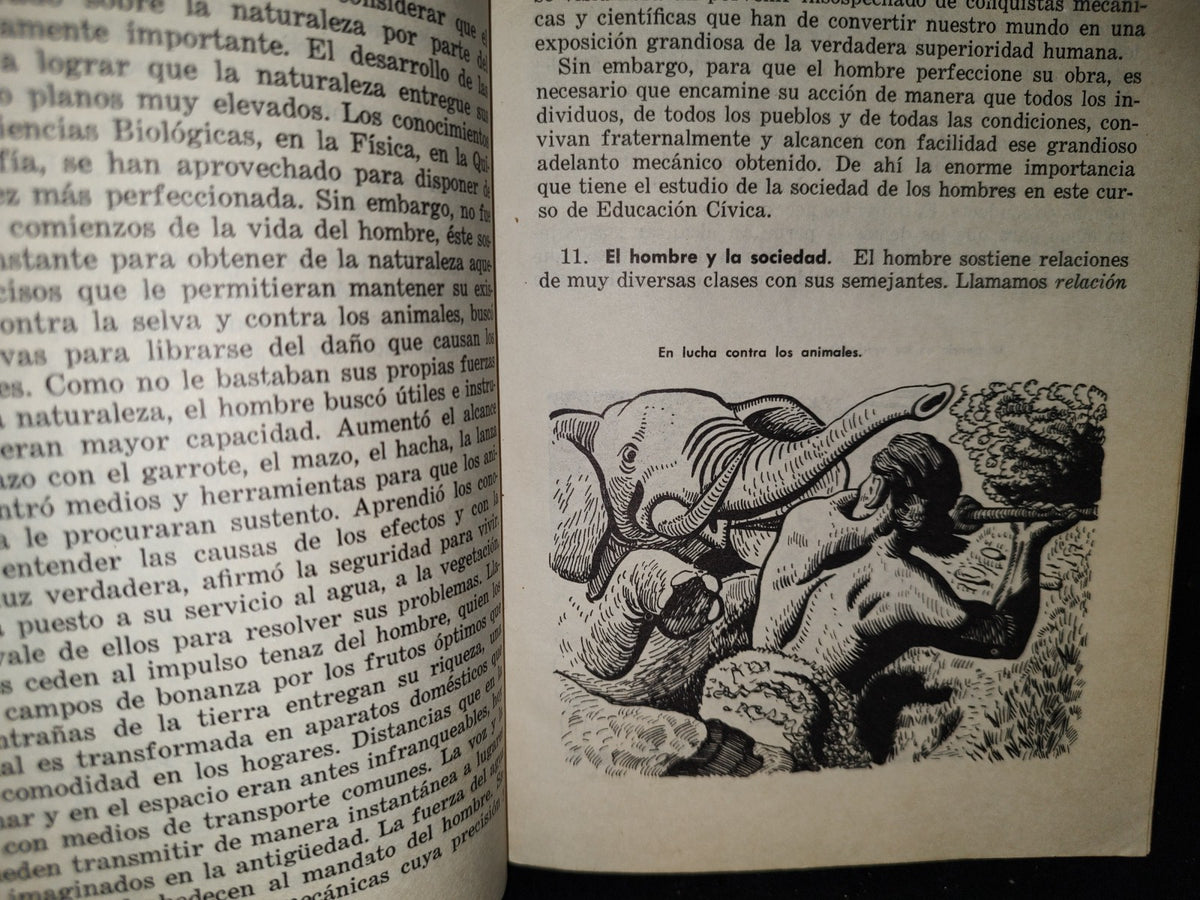 64- El Hombre Y La Sociedad - Benito Solís Luna - 1971