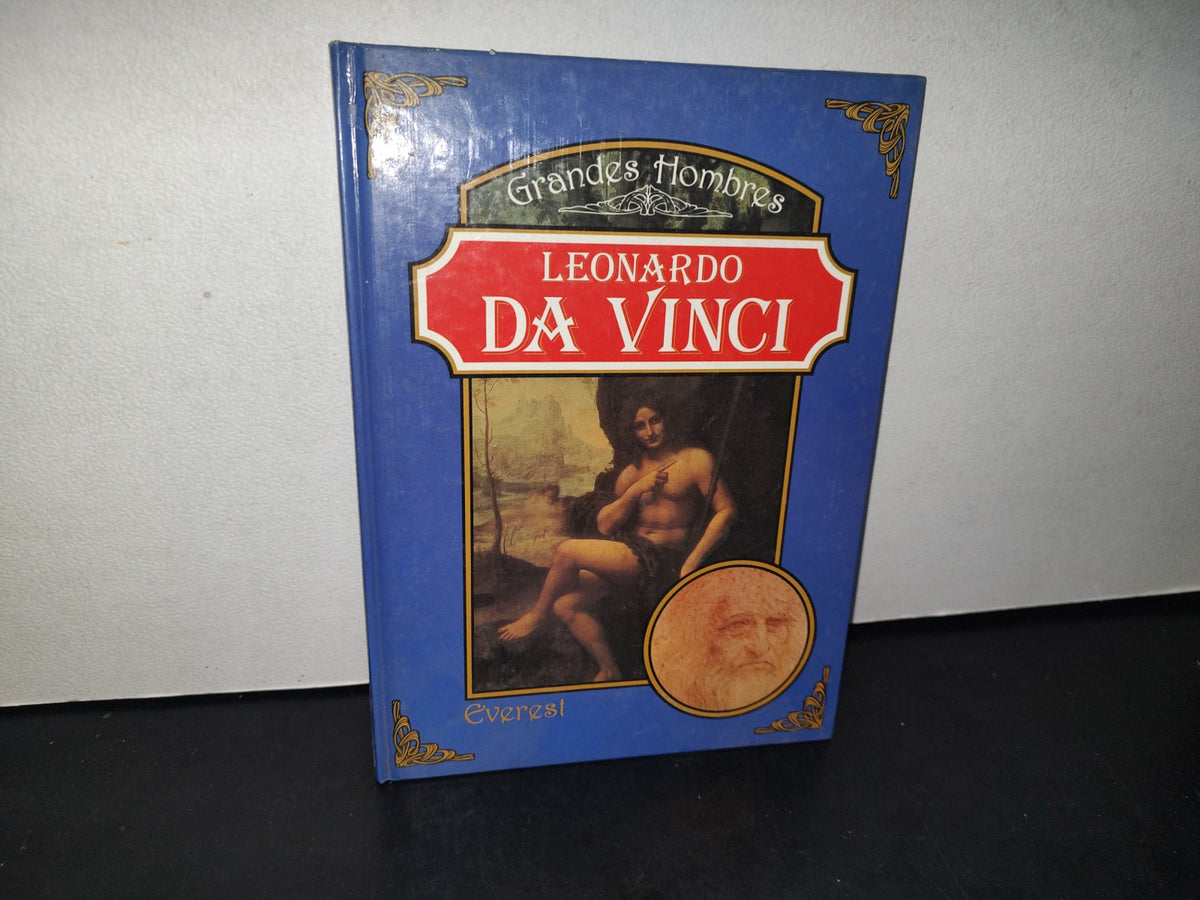 166- Grandes Hombres. Leonardo Da Vinci - Editorial Everest - 1983