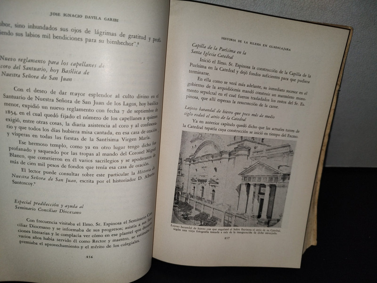 195- Apuntes Para La Historia De La Iglesia En Guadalajara. Tomo Cuarto Siglo Xix, 2 Ignacio Dávila Garibi, Primera Edición 1966