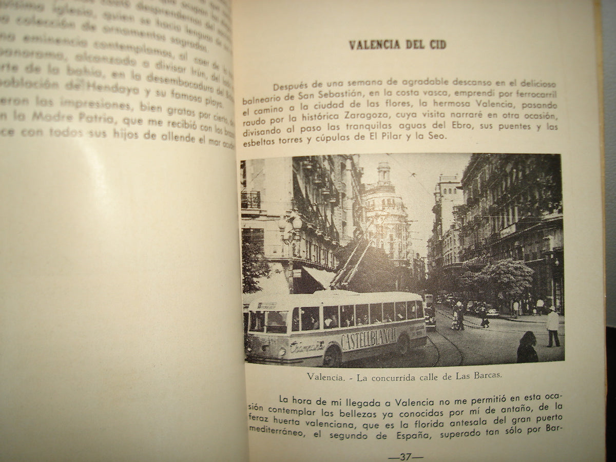 163- Impresiones De Viaje De Un Mexicano. Bajo El Cielo De España Por Tierras De Portugal - Manuel Pérez Vargas - 1a. Ed. 1957, Firmado