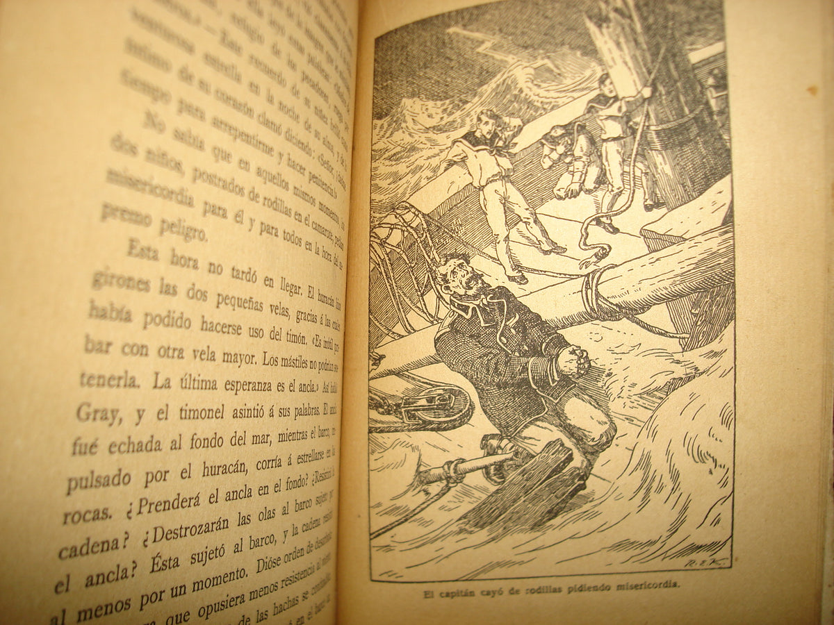 171- Los Náufragos. Relación Escrita Para Los Jóvenes - José Spillmann - 1921