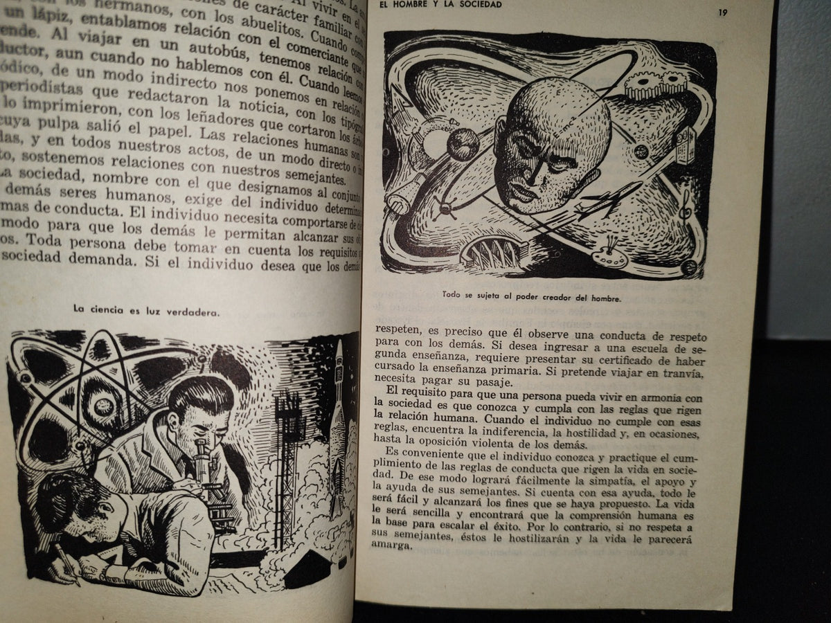 64- El Hombre Y La Sociedad - Benito Solís Luna - 1971