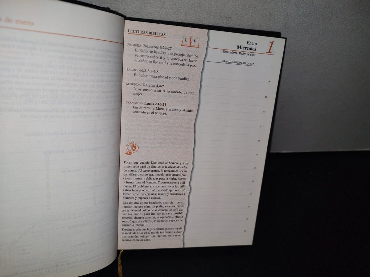 80- Agenda Bíblica 1997 - Editorial Verbo Divino - 1996