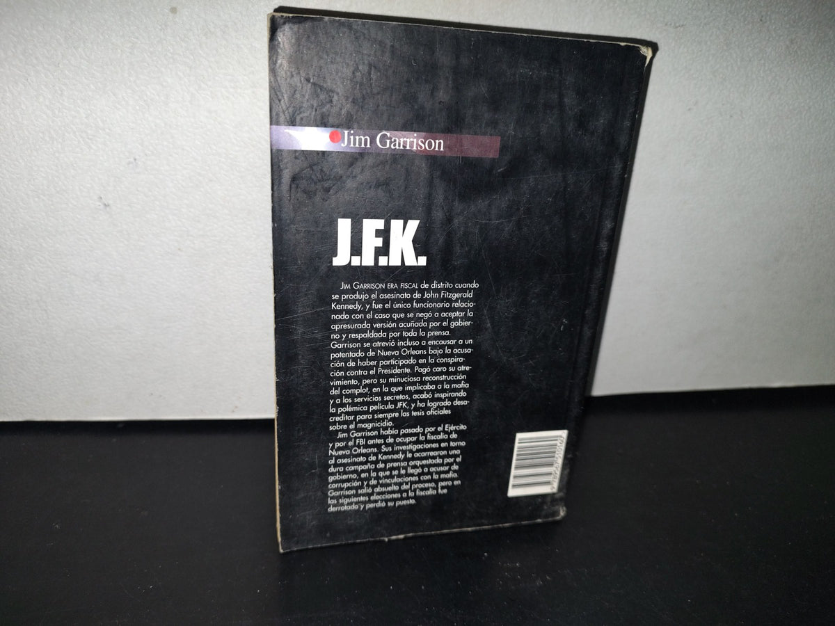 92- J. F. K. - Jim Garrison - Primera Edición 1996