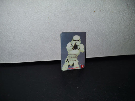 A10C1-2- Tarjetín Gamesa. Edición Trilogía La Guerra De Las Galaxias # 5 Stormtrooper - 1996