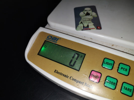 A10C1-2- Tarjetín Gamesa. Edición Trilogía La Guerra De Las Galaxias # 5 Stormtrooper - 1996
