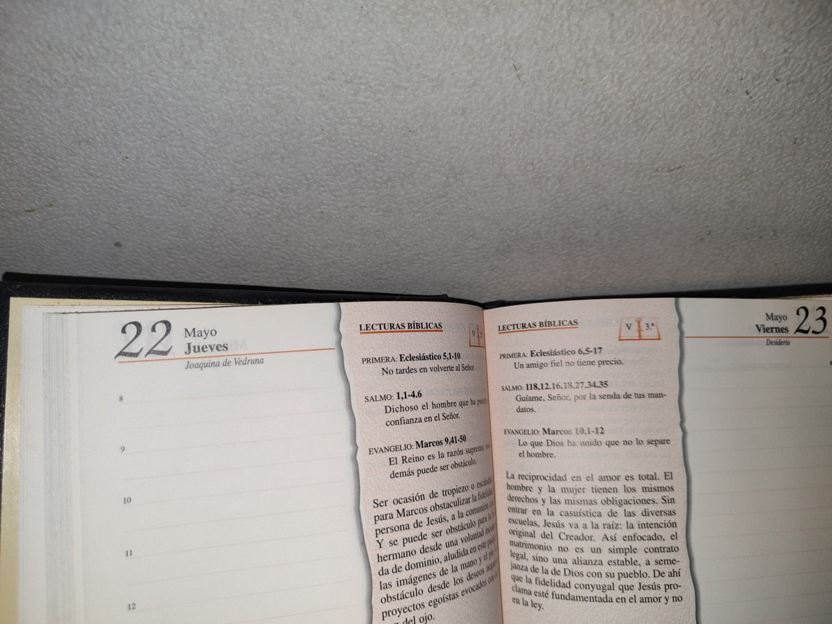 80- Agenda Bíblica 1997 - Editorial Verbo Divino - 1996