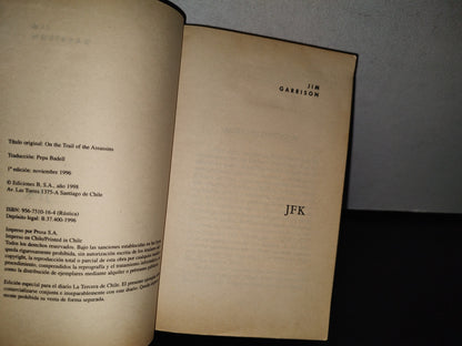 92- J. F. K. - Jim Garrison - Primera Edición 1996
