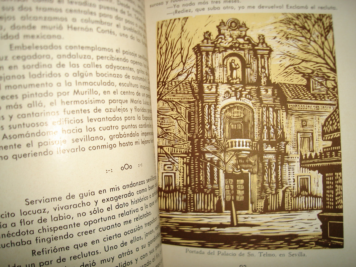 163- Impresiones De Viaje De Un Mexicano. Bajo El Cielo De España Por Tierras De Portugal - Manuel Pérez Vargas - 1a. Ed. 1957, Firmado