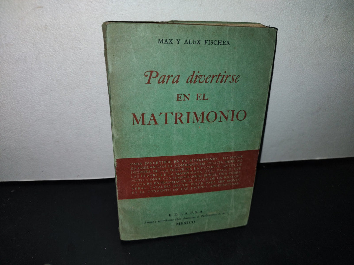 66- Para Divertirse En El Matrimonio - Max Y Alex Fischer - 1947