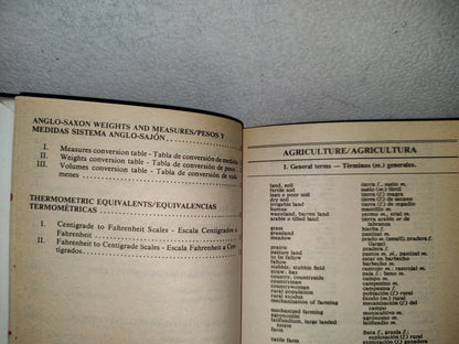 202- Larousse, Vocabulario Técnico-Científico Inglés-Español - 1996