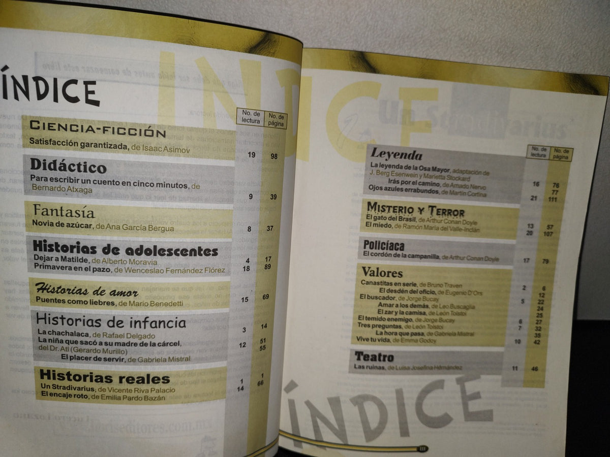 145- Lecturas Para Adolescentes. Tomo 5 - Lucero Lozano - Libris Editores 2003