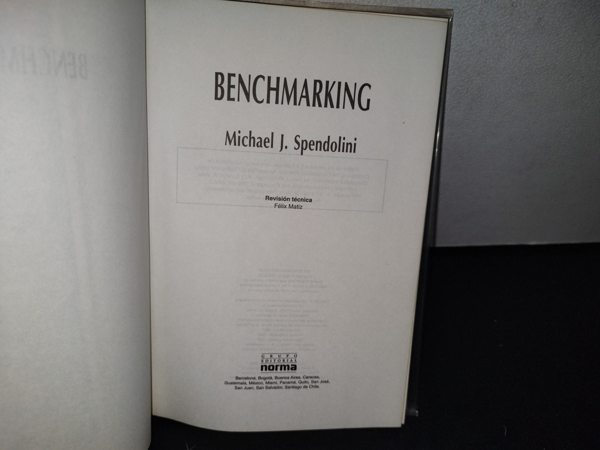 180- Benchmarking - Michael J. Spendolini