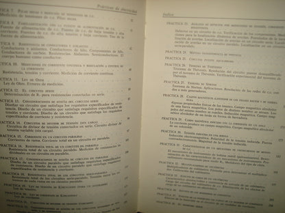 168- Prácticas De Electricidad. Manual De Laboratorio Y De Enseñanza Acelerada. Paul B. Zar