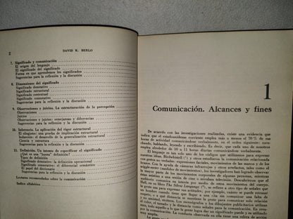 202- El Proceso De La Comunicación. Introducción A La Teoría Y A La Práctica - David K. Berlo