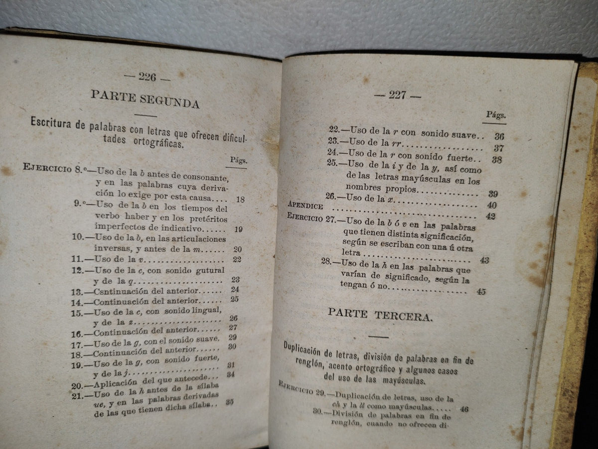 63- Ortografía Práctica O Colección De Ejercicios Para La Escritura Al Dictado. Carlos Yeves - 1885