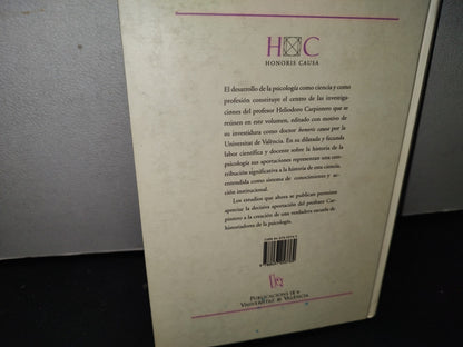 173- Del Estímulo A La Persona. Estudios De Historia De La Psicología - Heliodoro Carpintero Capell