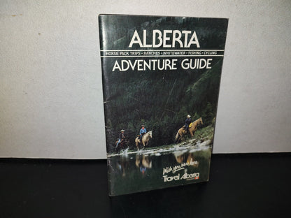 114- Alberta. Adventure Guide. Travel Alberta Canada - 80'S