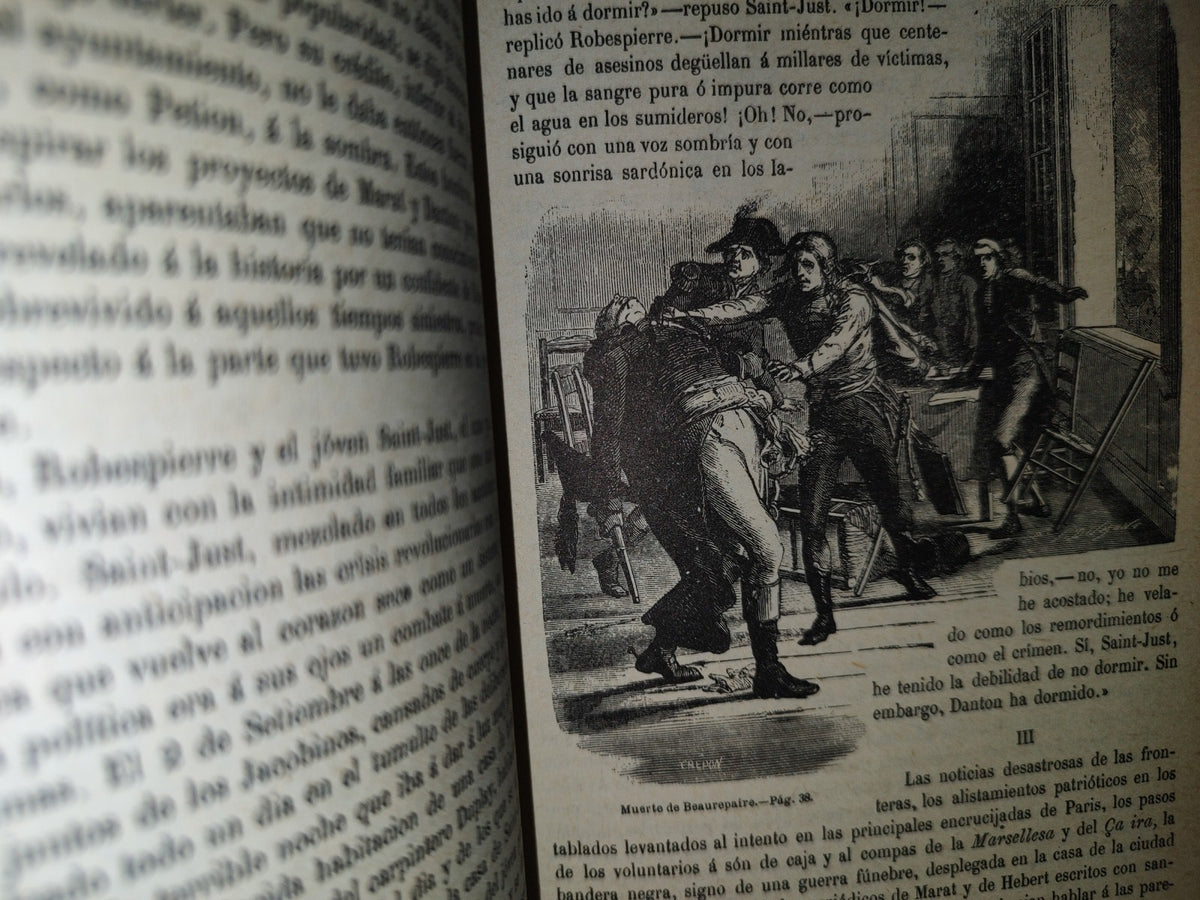 174- Historia De Los Girondinos - A. De Lamartine - Compañía Editorial Continental 1956
