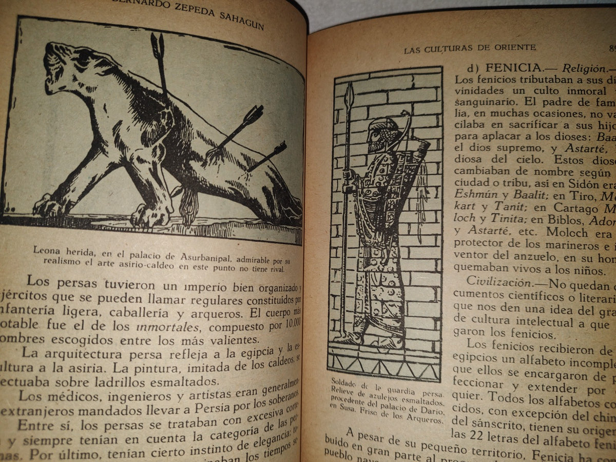 85- Historia Universal Para El Primer Año De Segunda Enseñanza - Bernardo Zepeda Sahagún - 1974