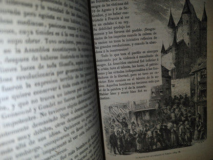 174- Historia De Los Girondinos - A. De Lamartine - Compañía Editorial Continental 1956
