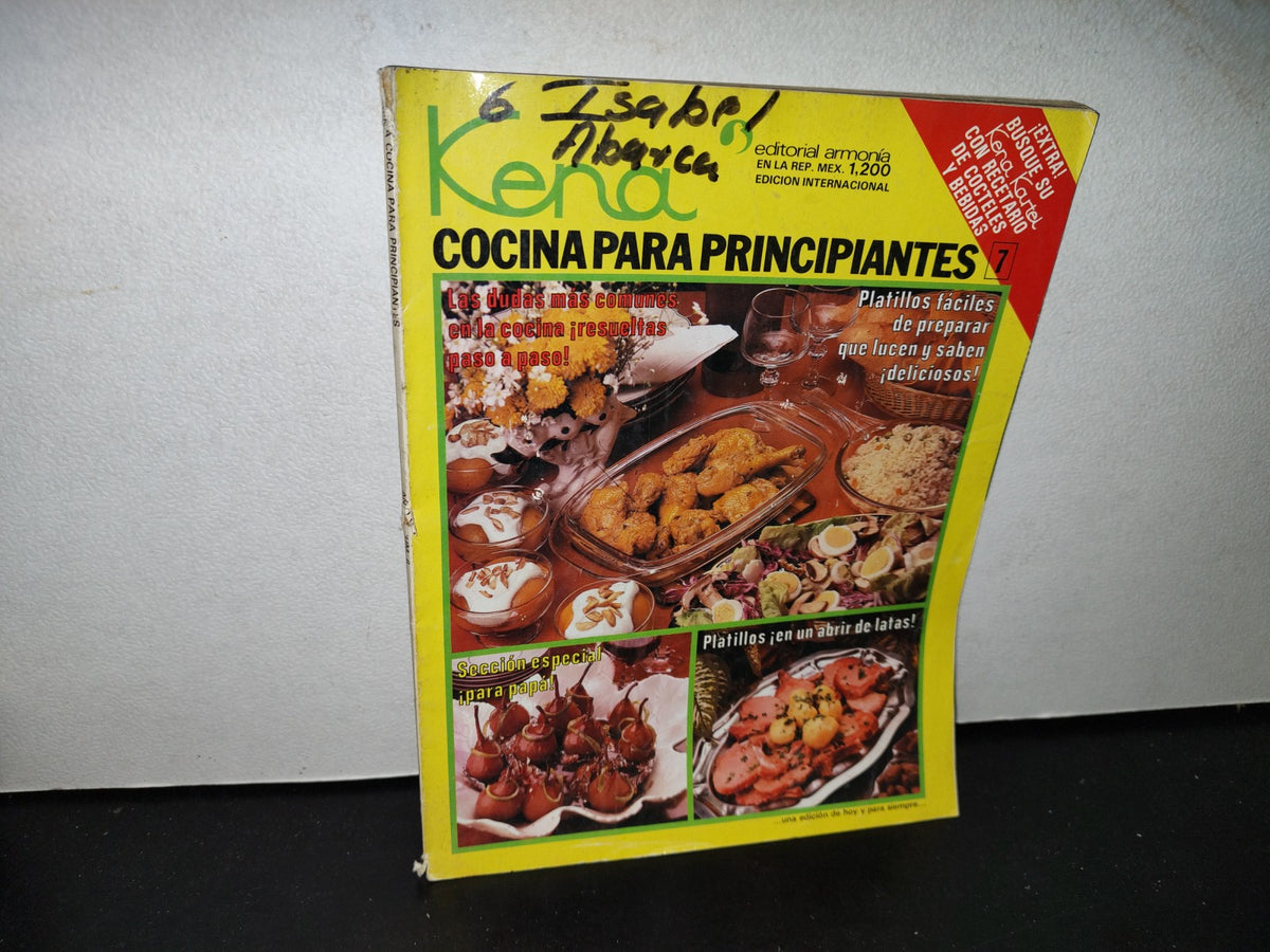 57- Revista Kena. Cocina Para Principiantes 7 - 1987