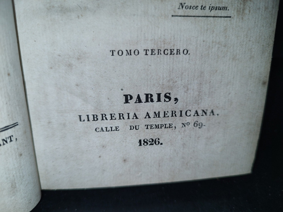 60- Nuevos Elementos De Fisiología, Por El Caballero Richerand. Tomo Tercero - 1826