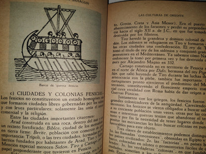 85- Historia Universal Para El Primer Año De Segunda Enseñanza - Bernardo Zepeda Sahagún - 1974