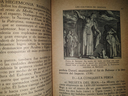 85- Historia Universal Para El Primer Año De Segunda Enseñanza - Bernardo Zepeda Sahagún - 1974