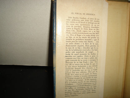 18- El Fiscal Se Arriesga - Erle Stanley Gardner - Editorial Cumbre, S. A., 1956