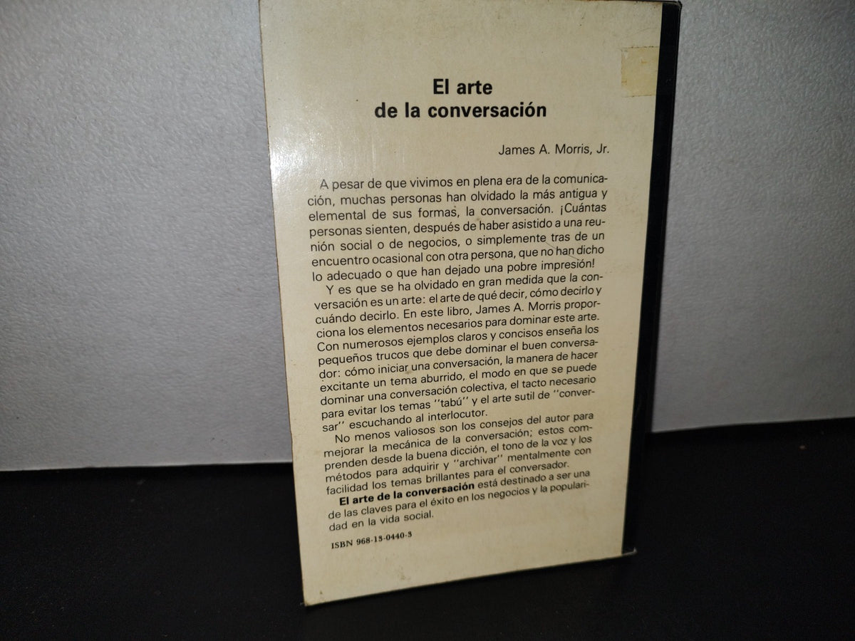 64- El Arte De La Conversación - James A. Morris, Jr.