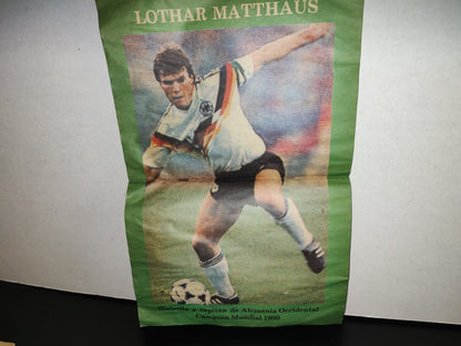 124- Revista Vintage De Fútbol: Balón Fútbol Mundial. Argentina (Subcampeón). No. 1374, Julio 1990