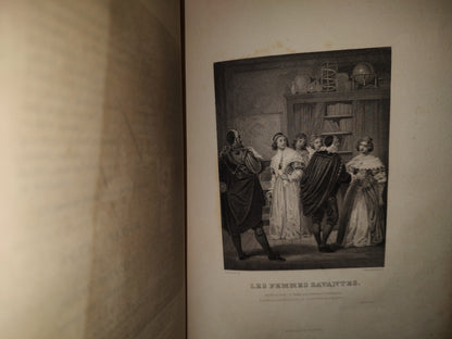 59- Obras Completas De Molière: ŒUvres Complètes De Molière. Par Auger. - Paris, Furne Et Cie. Libraires Éditeurs - 1851